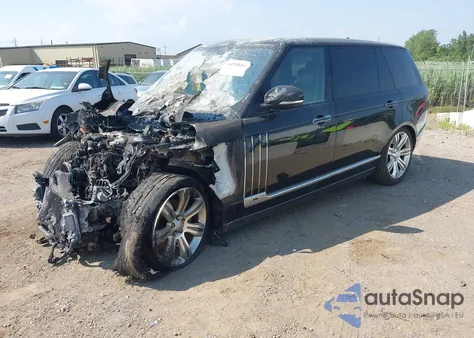 2016 Land Rover Range Rover 5.0L V8 Supercharged Sv Autobiography из США, поврежденный, VIN SALGW3EF7GA258704